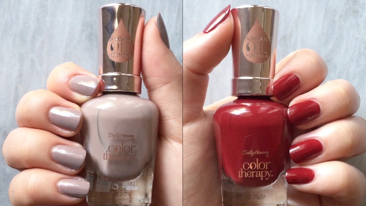 SALLY HANSEN COLOR THERAPY REVIEW | Linh Trinh