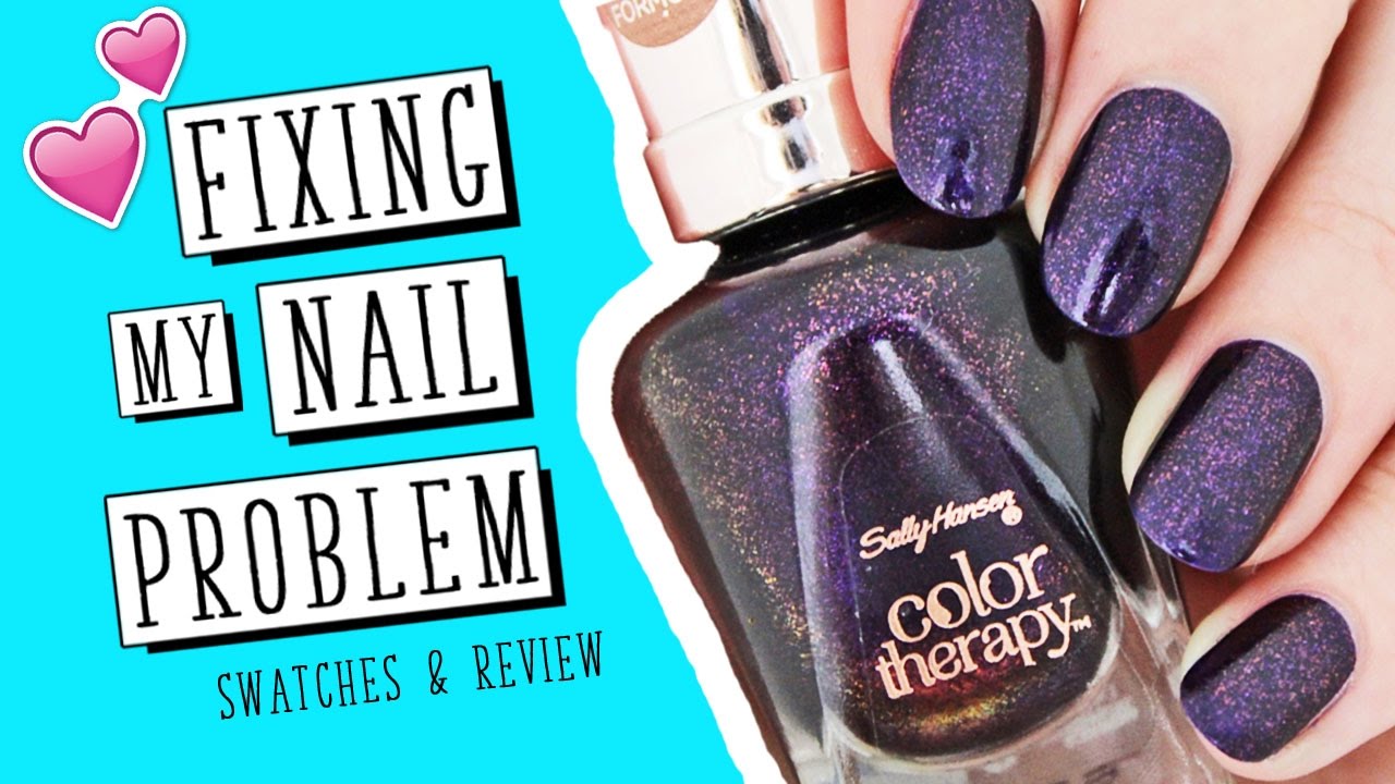 The Polish That FIXED My Nail Problem! | Sally Hansen Color Therapy | Nailed It NZ