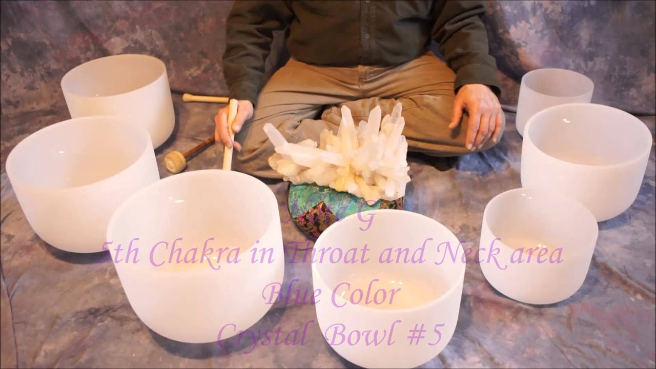 Crystal Bowl 14 min Chakra Meditation~Notes CDEFGAB
