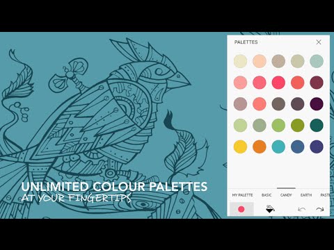 Colour Therapy: An Adult Colouring App
