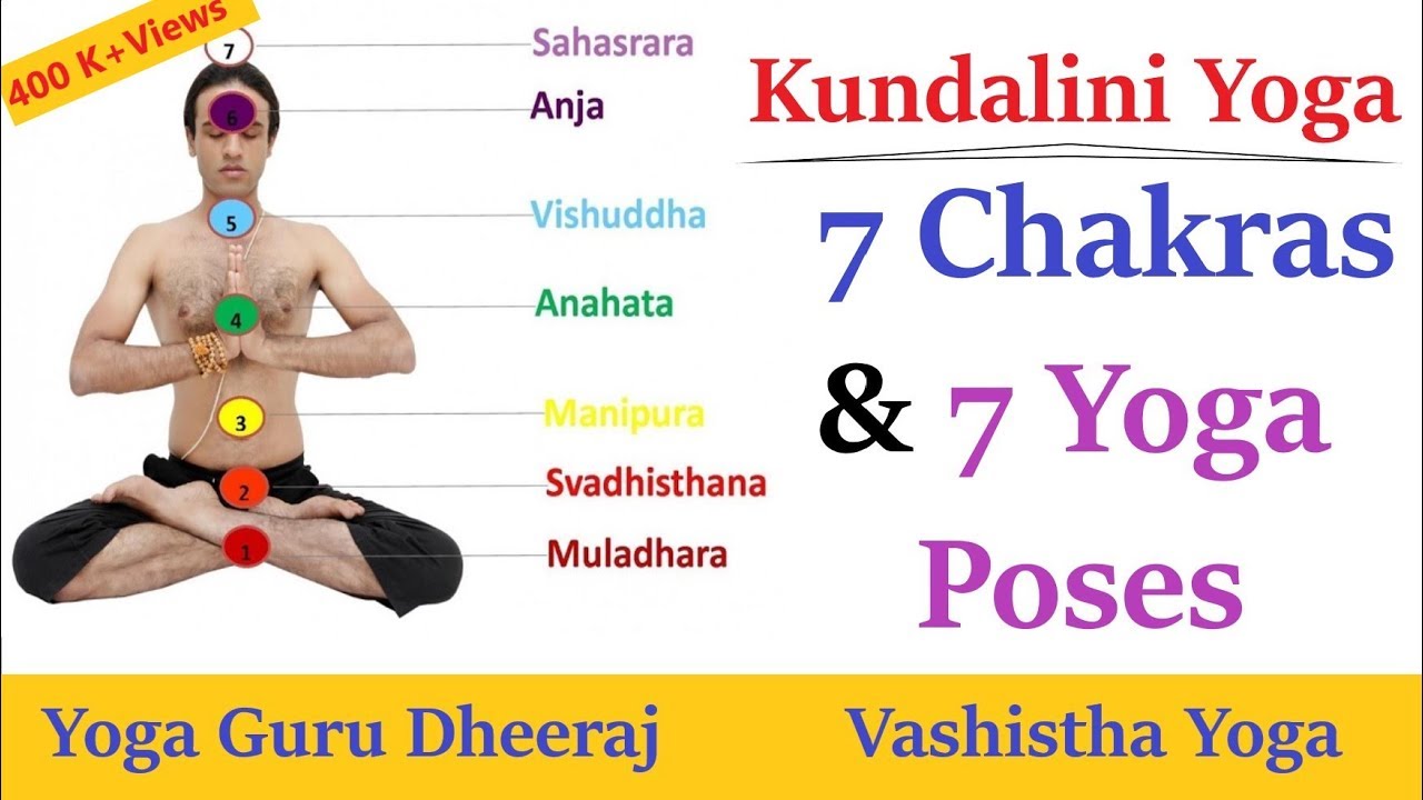 7 Chakras and 7 Yoga Poses |  Balancing Spine Chakras | Kundalini Yoga