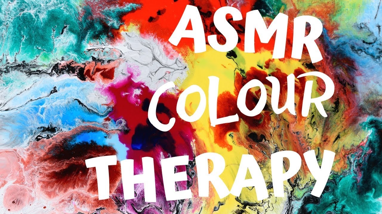 Colour Therapy ASMR for your Complete Relaxation with RAINDROPS and MUSIC