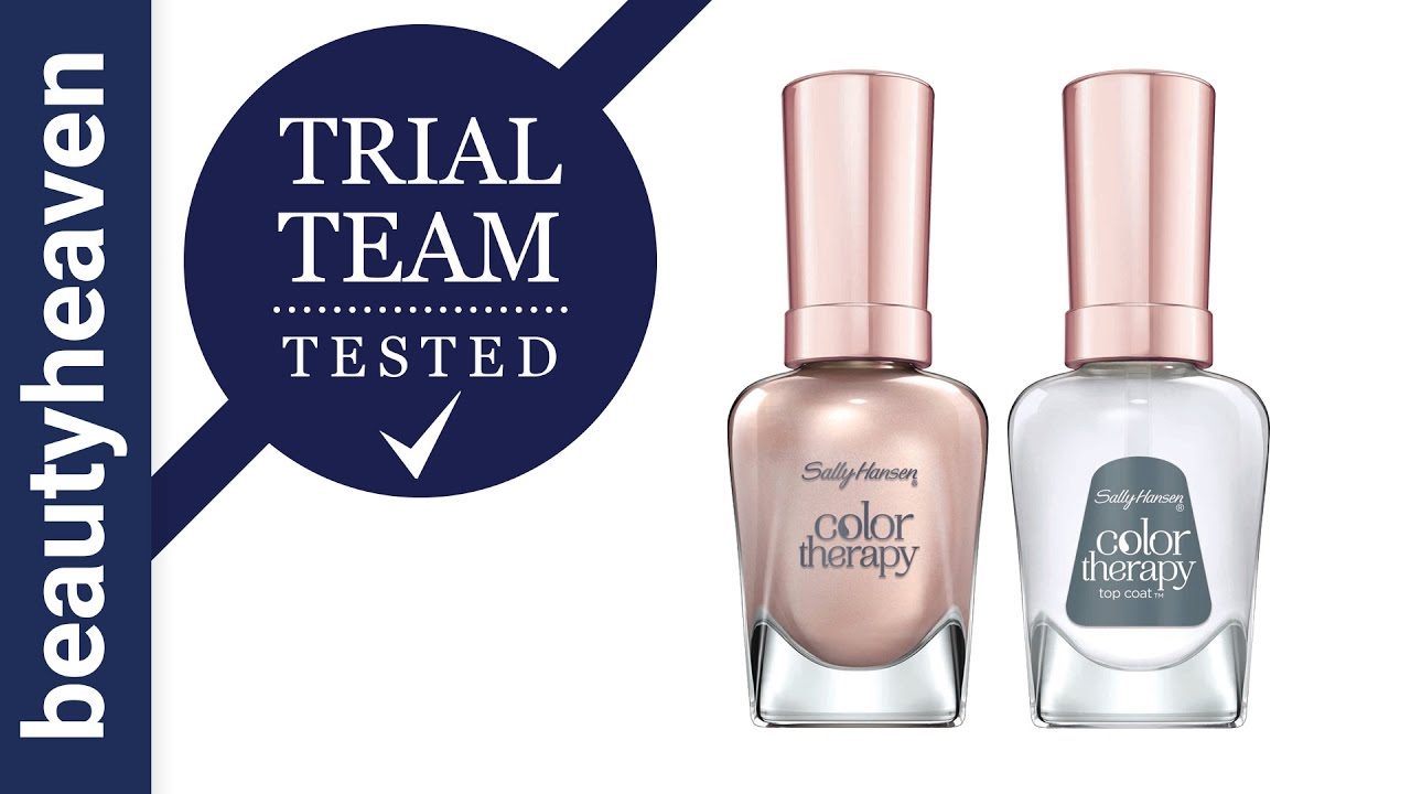 Trial Team Tested: Sally Hansen Color Therapy Nail Polish and Top Coat