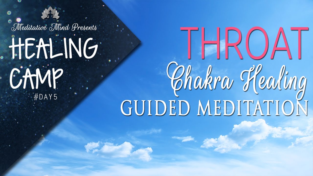 Throat Chakra Healing Guided Meditation | Healing Camp 2016 | Day #5