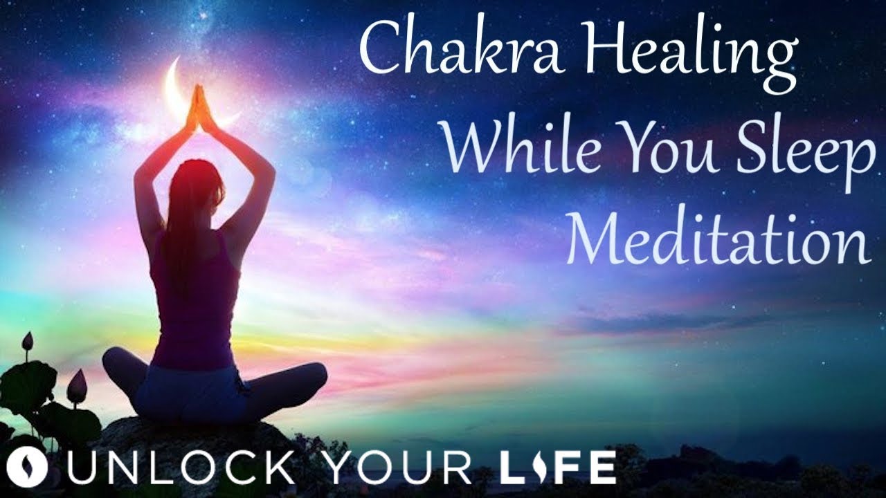 Chakra Healing While You Sleep Guided Meditation / Hypnosis