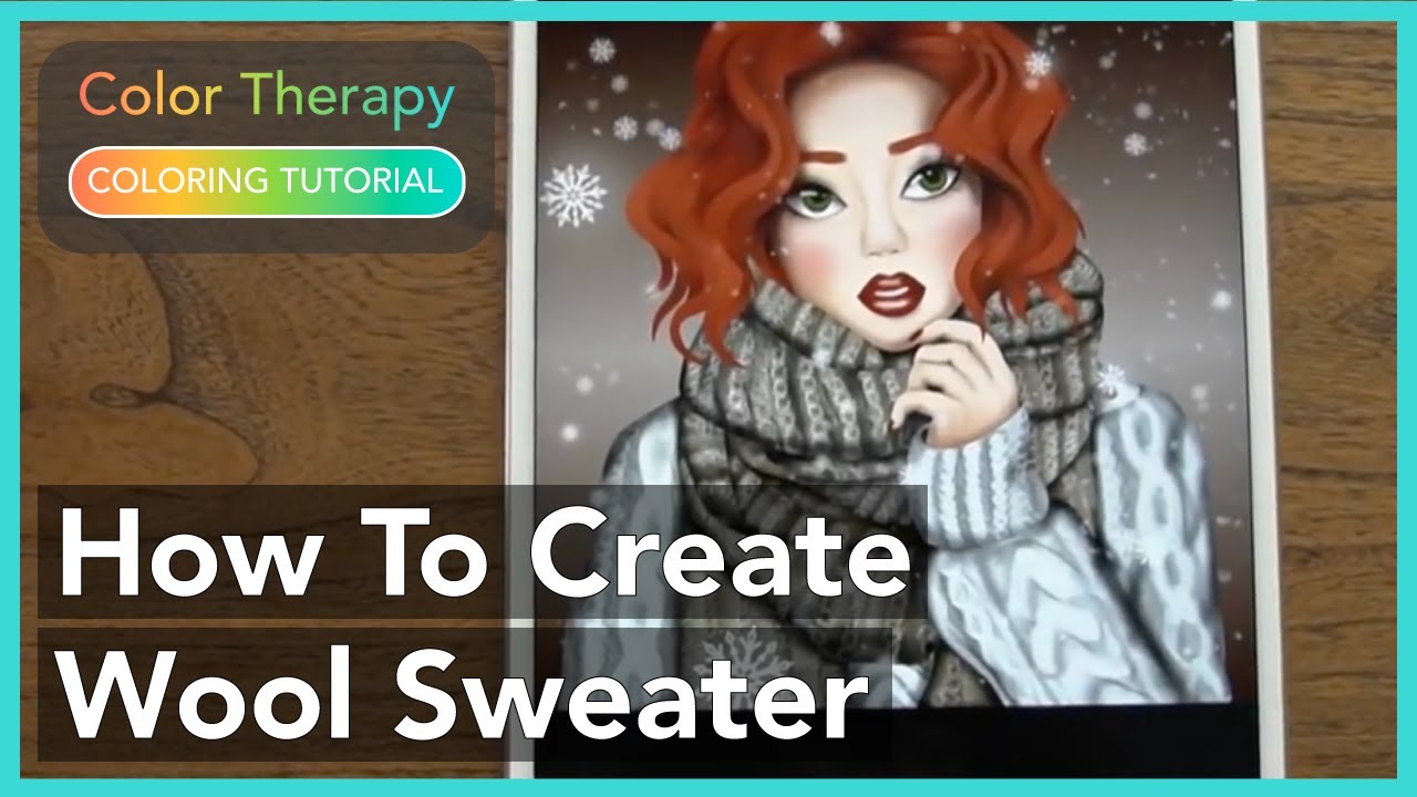 Coloring Tutorial: How to Create a Wool Sweater with Color Therapy App