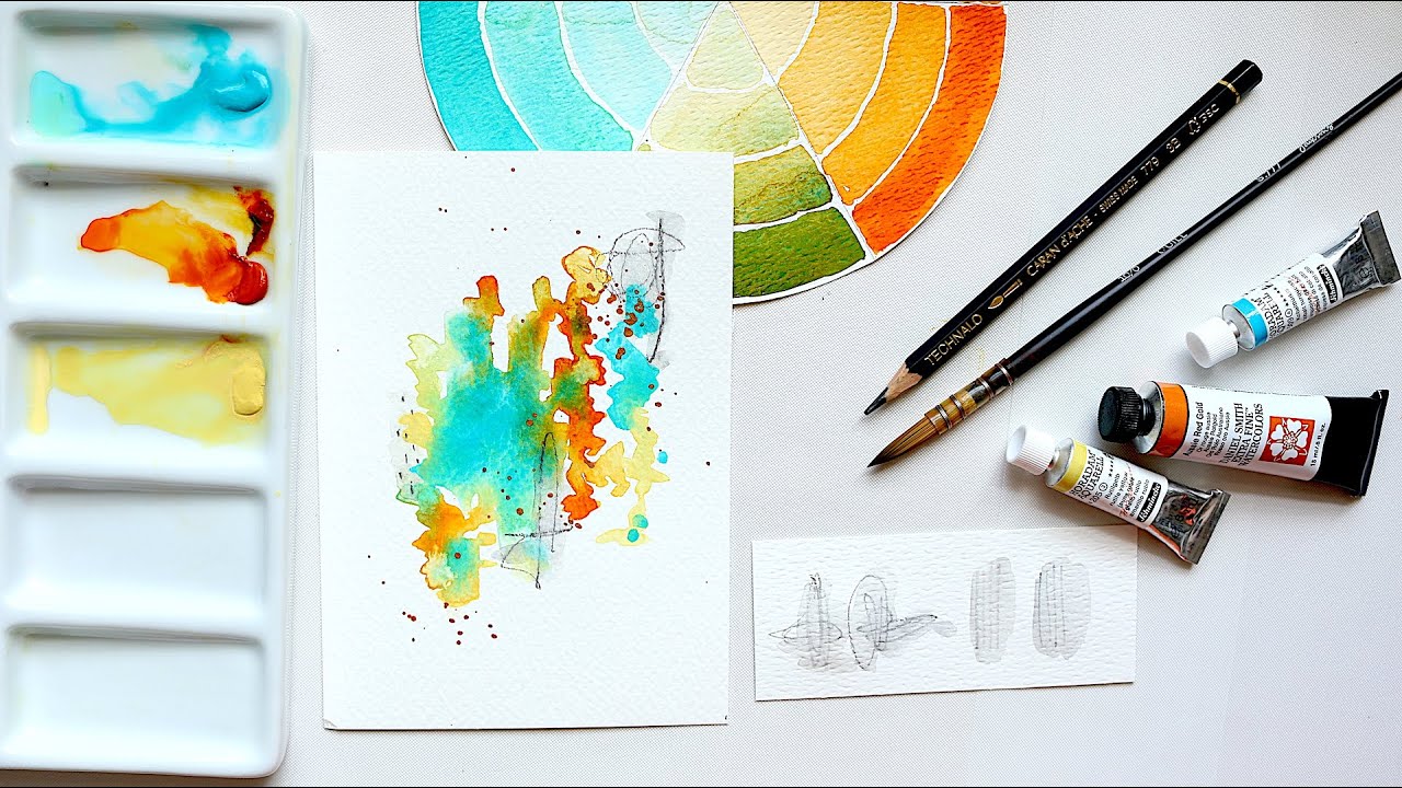 Monday Colour Therapy Ep. 2 | Watercolour Tutorial
