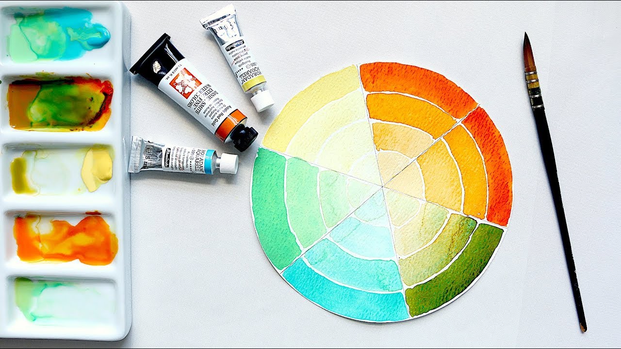 Monday Colour Therapy Ep. 1 | Watercolour Tutorial