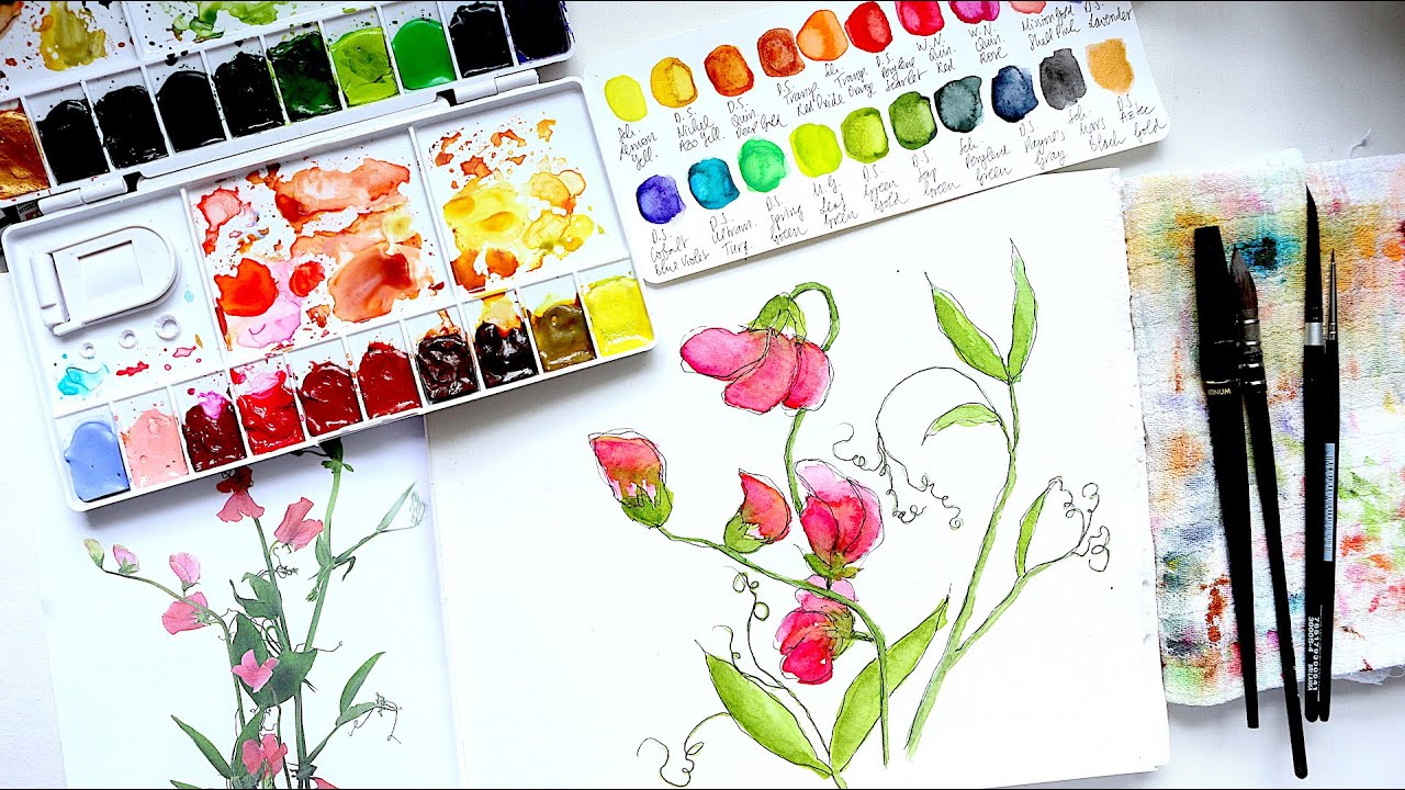 Monday Colour Therapy Ep. 7 | Watercolour Tutorial