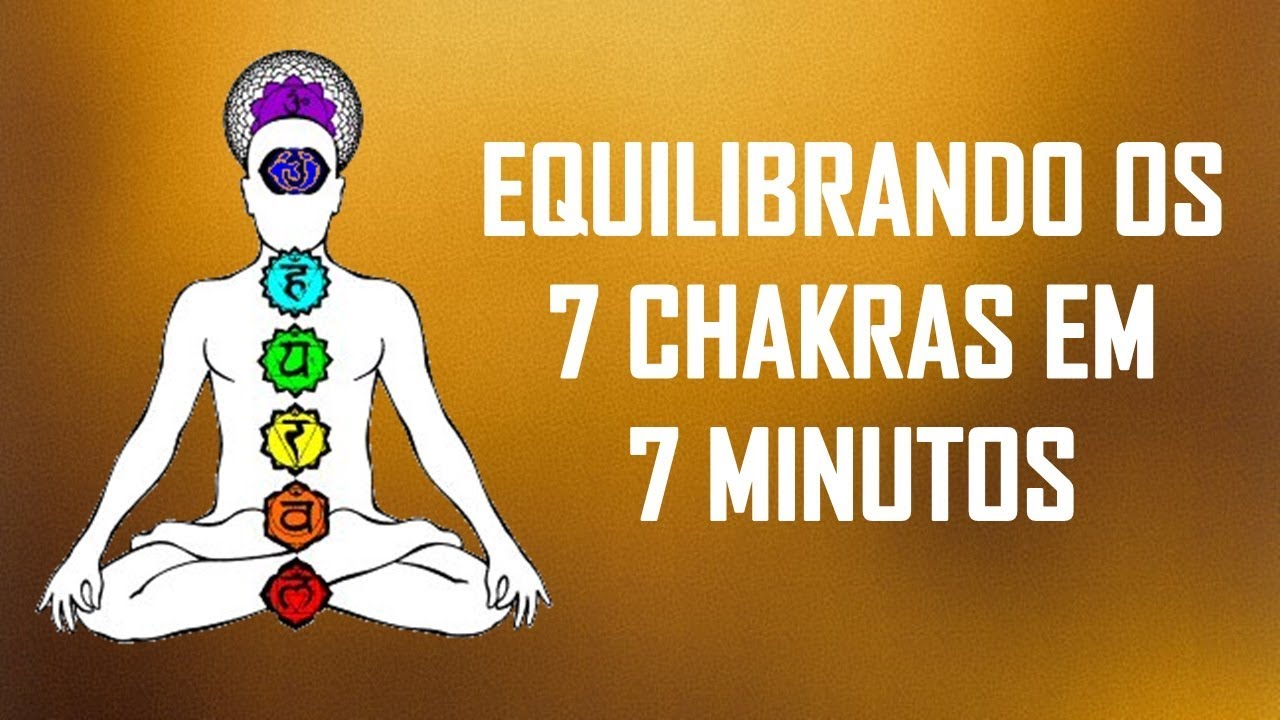 ❂ Equilibrando os 7 Chakras em 7 Minutos ❂