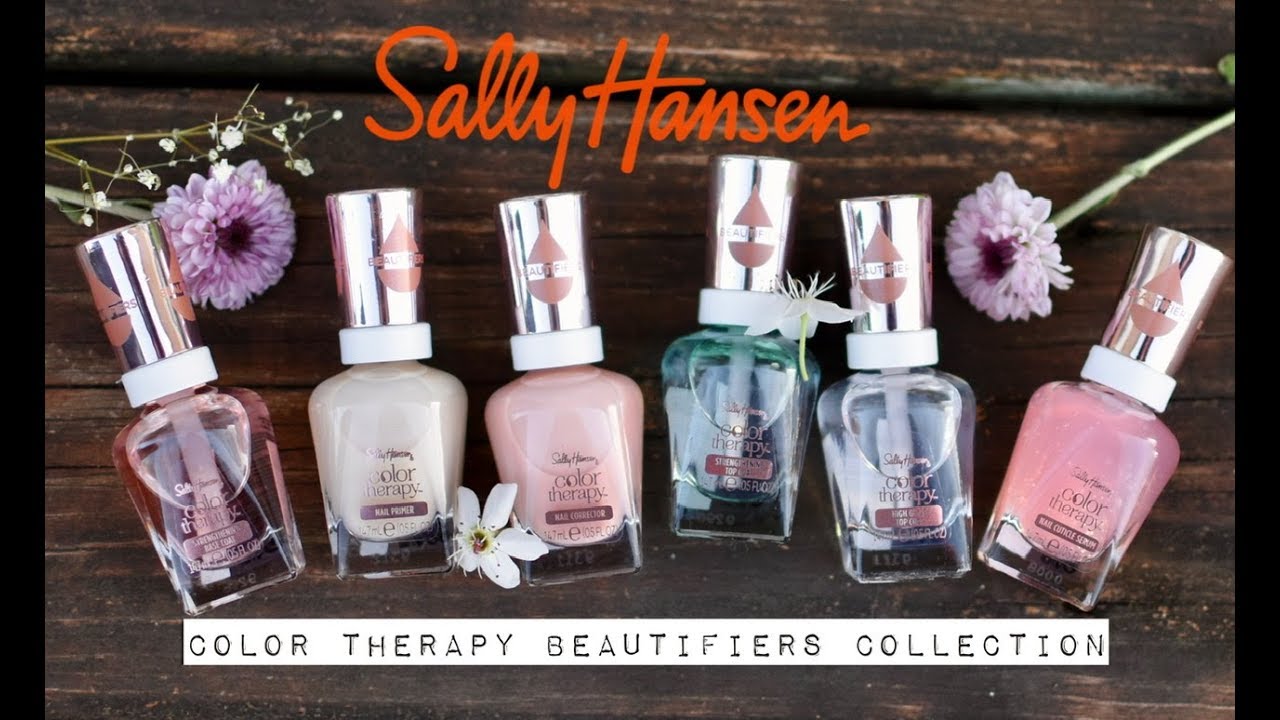 Manicure || Sally Hansen New Color Therapy Beautifiers Collection | Rikki's Nails