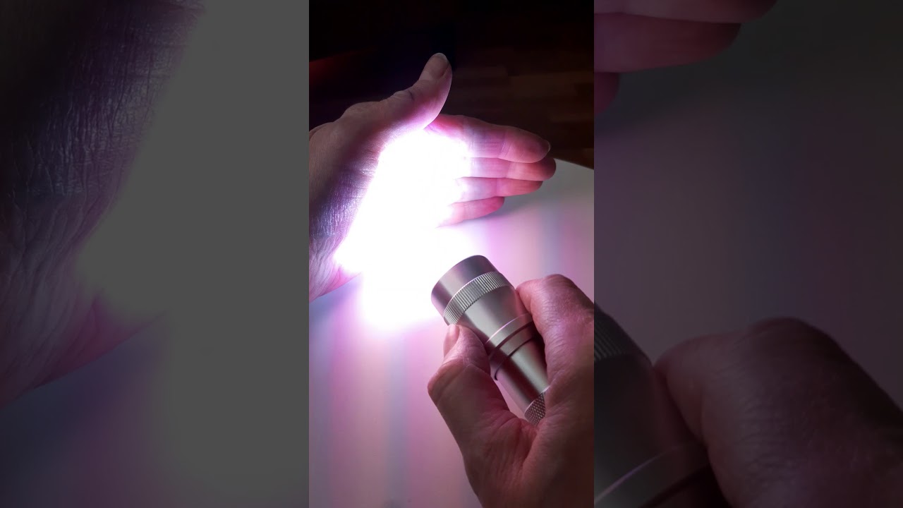Colour with Reflexology torch demo