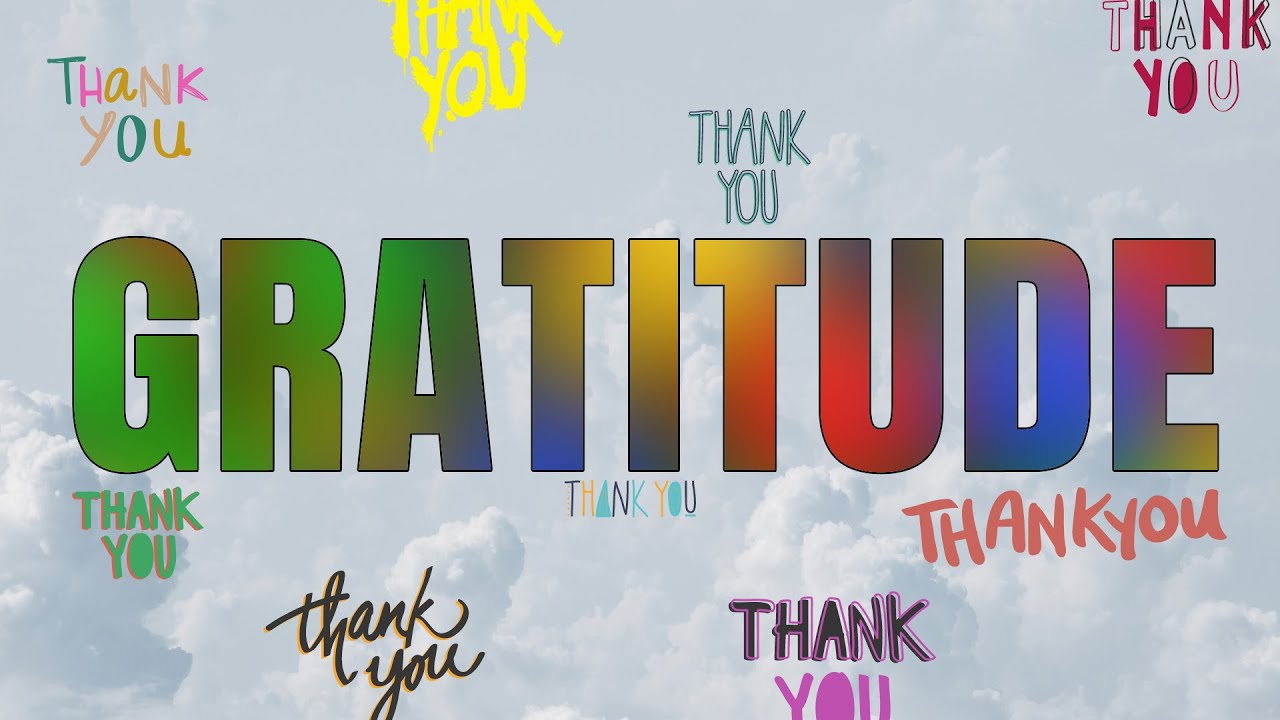GRATITUDE MEDITATION / COLOR AND CLOUDS THERAPY