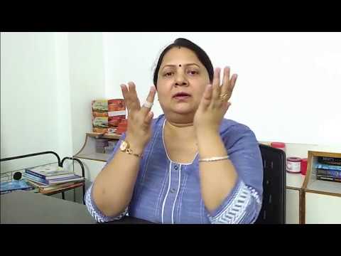 Treatment for sinus (साइनस) by acupressure, colour and seed therapy