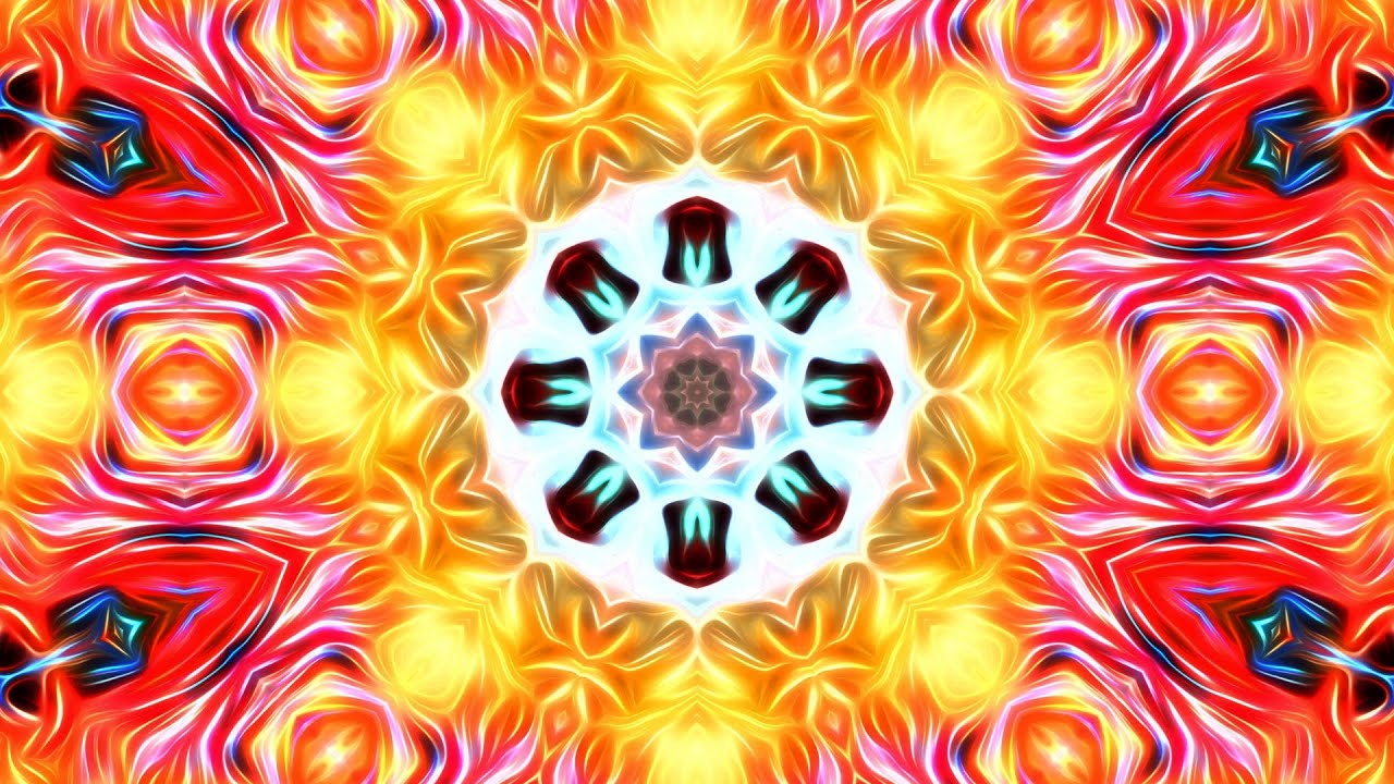 Kaleidoscope Visualization Meditation Music, Kaleidoscope Color Therapy, Third Eye Activation ❊0014