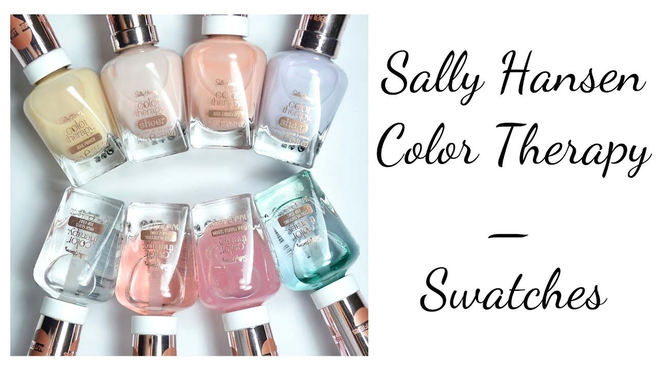 Sally Hansen Color Therapy Swatches