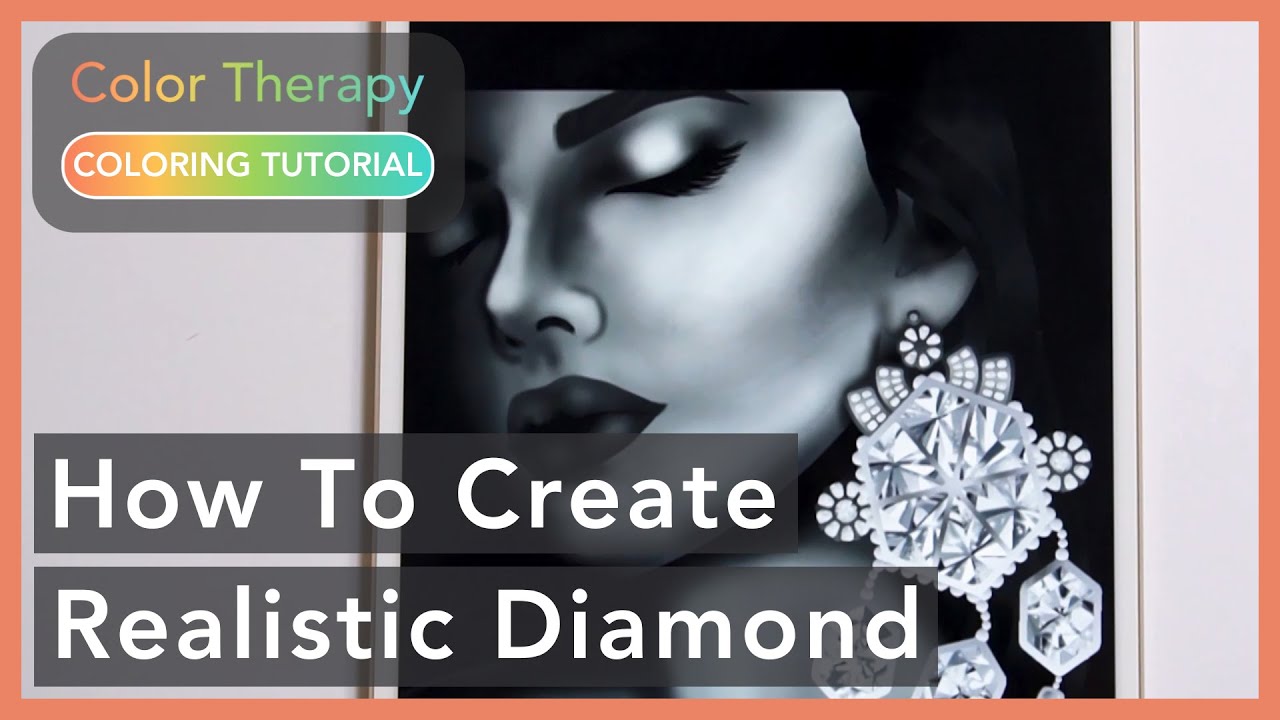 Coloring Tutorial: How to create Realistic Diamond