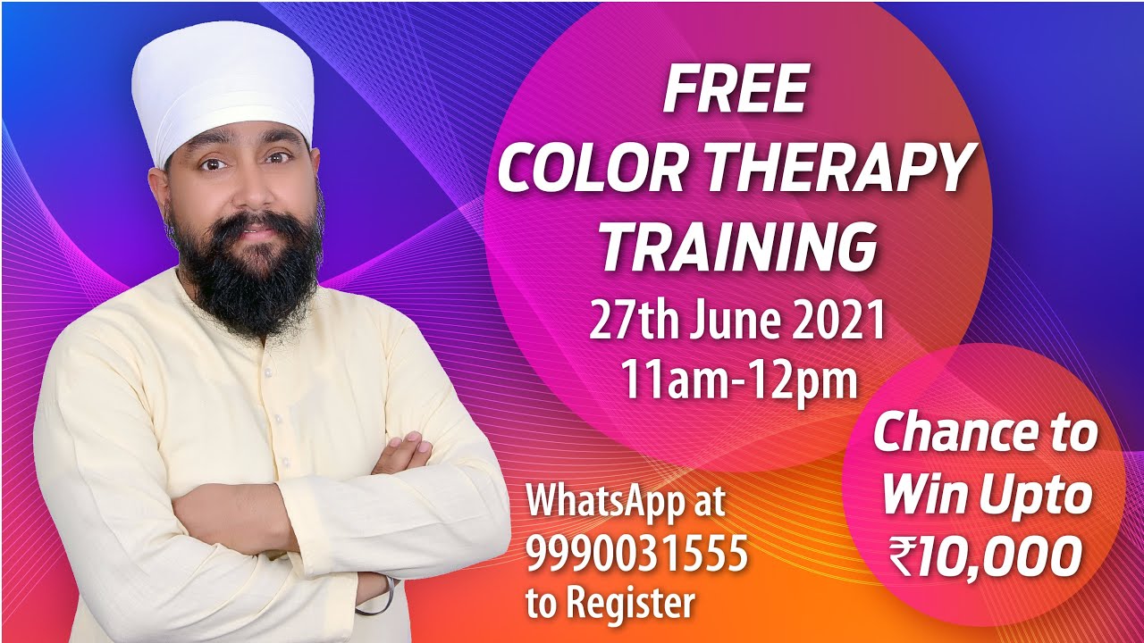 Free Color Therapy Training | Color Therapy Training by Jagmohan Sachdeva