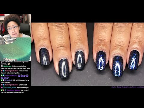 Color Therapy | Black Holo and Blue Flakies | MSLP [Streamed 6/15/21]
