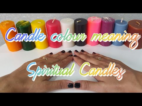 Candle color meaning | Spiritual Candles meaning | Color therapy | How to select perfect candle