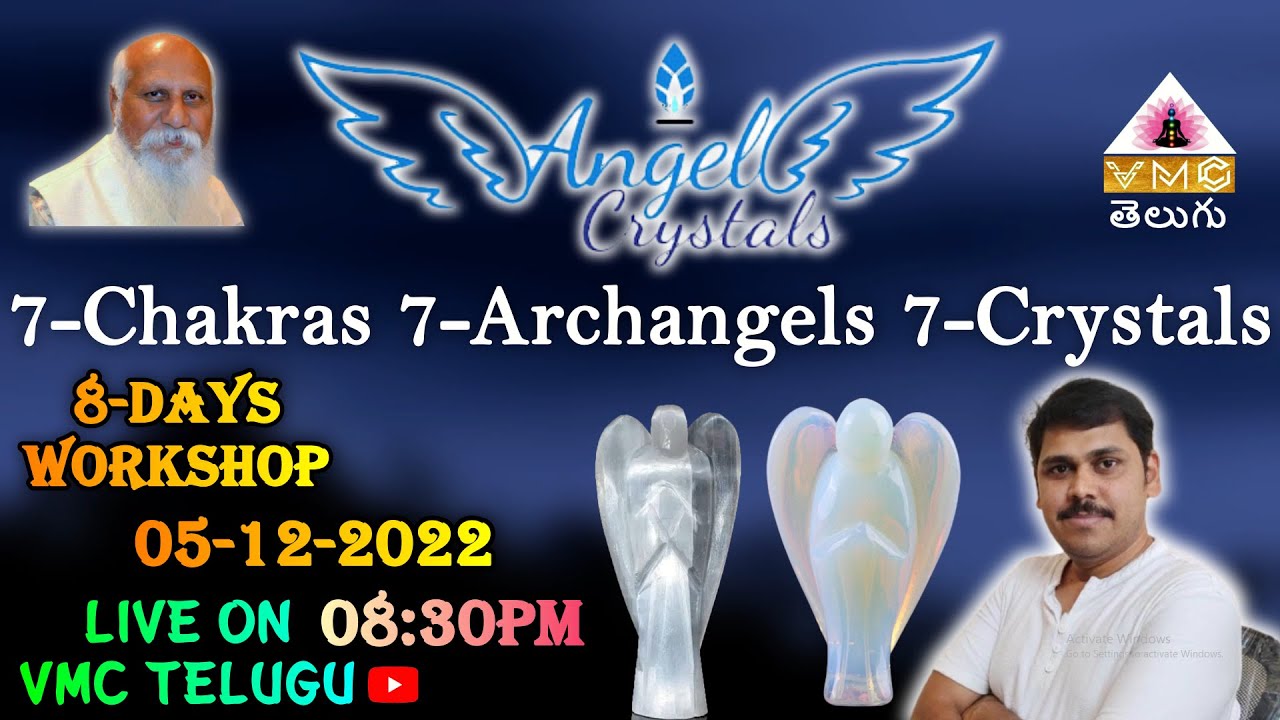 7-Chakras 7-Archangels 7-Crystals | Himesh Murali K | 5th Dec-12th Dec, 8:30-9:30pm | VMC TELUGU ||