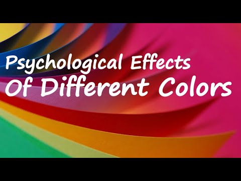 Psychological effects of colors | Color Therapy #ExploreWithKirti