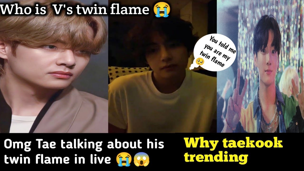 Omg Tae talking about his twin flame in his live | Who is taehyung's twin flame 🥺| Taekook trending