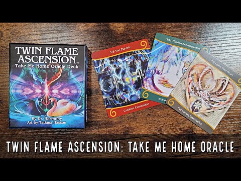 Twin Flame Ascension: Take Me Home Oracle | Unboxing and Flip Through