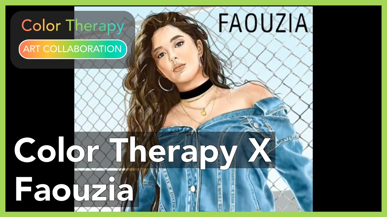 Faouzia x Color Therapy App