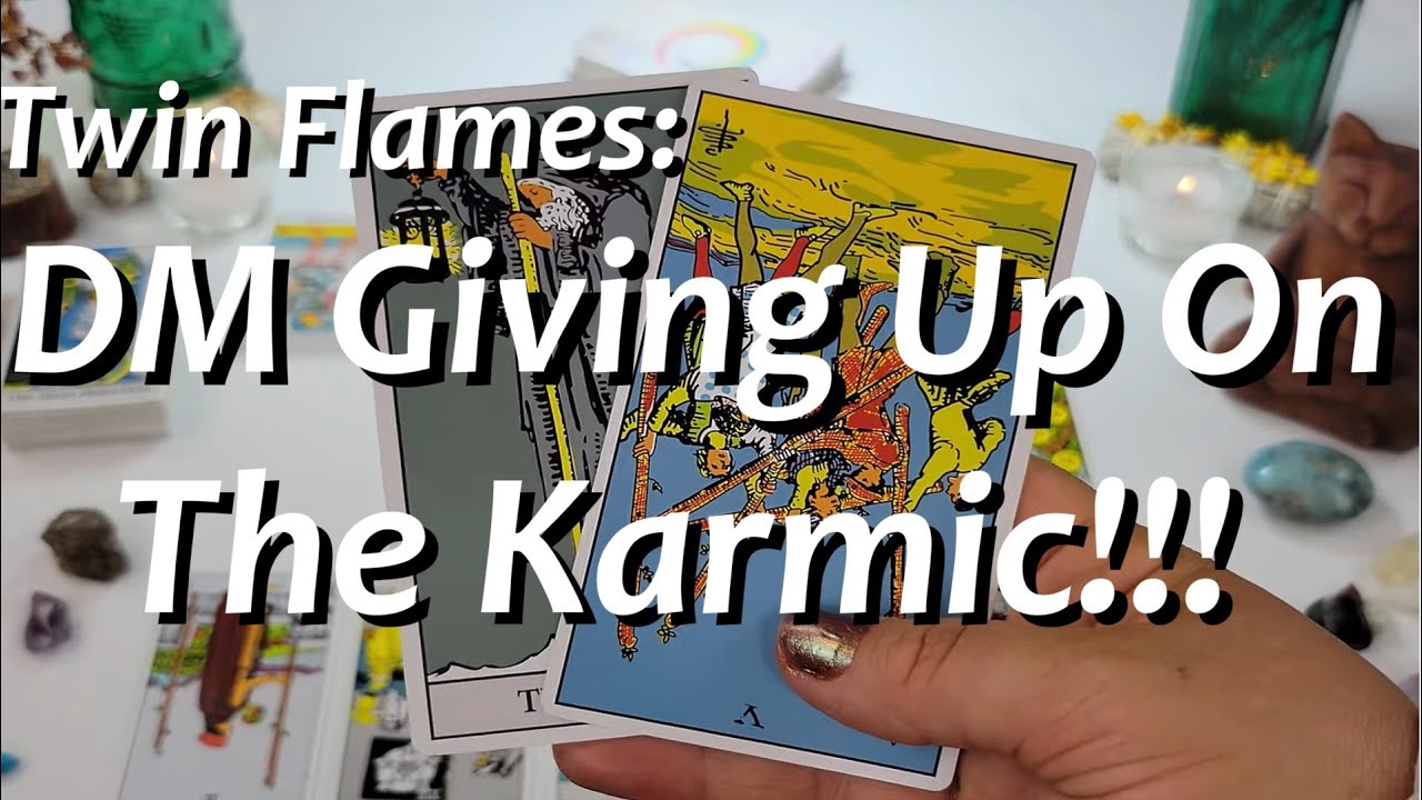 Twin Flames: DM Giving Up On The Karmic!!! 😍 Messages From Divine Masculine 10/29-11/04 - 04/01 2023